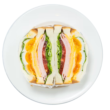 太陽のサンドイッチ 手作りサンドイッチ太陽